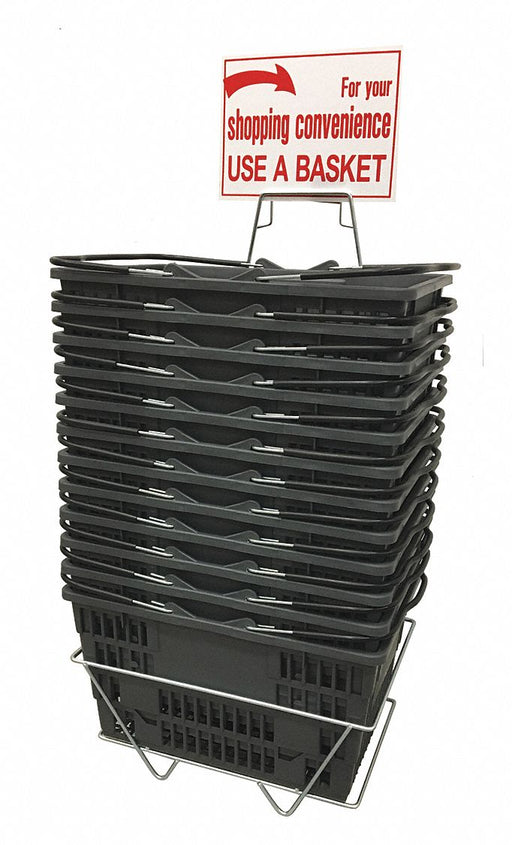 Hand Basket Set Jumbo Gray