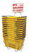 Hand Basket Set Jumbo Yellow