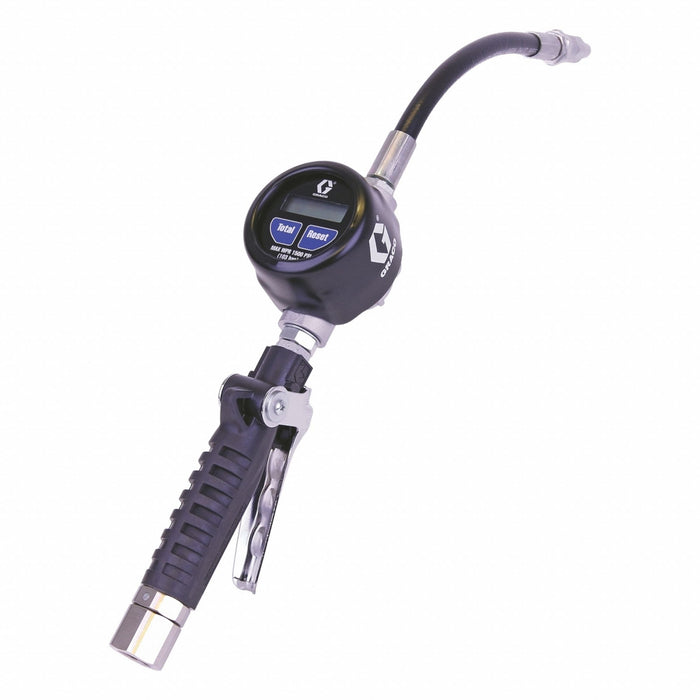 DrumPumpNozzle Blk SSNozzle CurvRubSpout