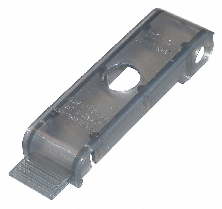 BlockCover Polycarbonate 1Pole 0.92inW