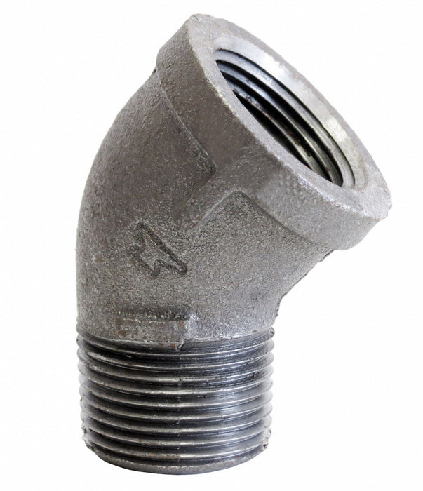 45 Street Elbow Malleable Iron 1 1/4 in