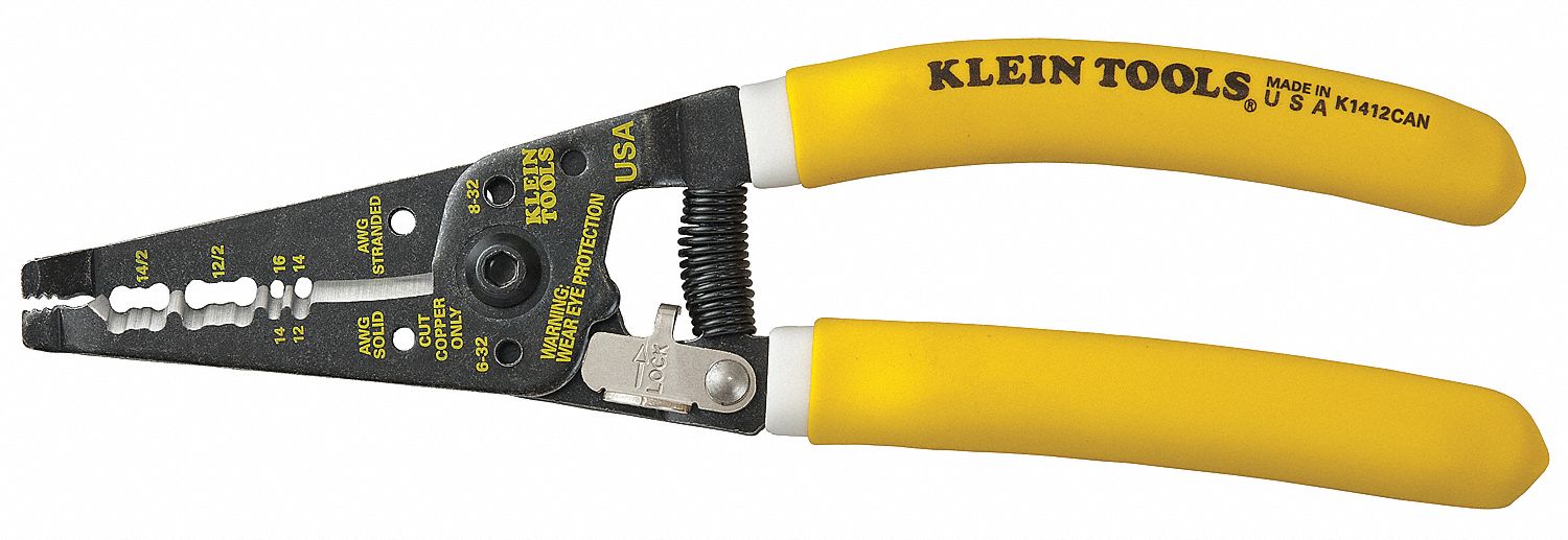 Cable Stripper 14 to 12 AWG 7-3/4 In