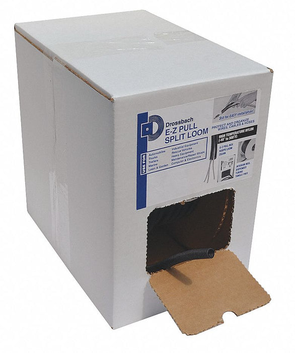 Corrugated Tubing Nylon 1/4 in 100 ft