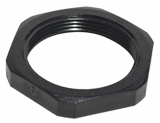 Lock Nut 1/4-18 Gr PA6 Nylon Gloss PK10