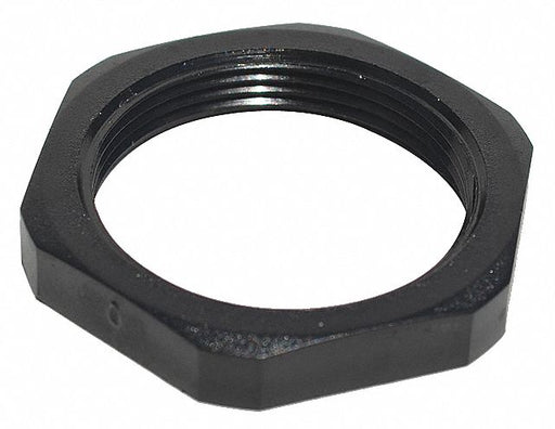 Lock Nut 1-1/2 NPT Gr PA6 Nylon PK10