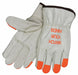 Leather Gloves Beige M PR