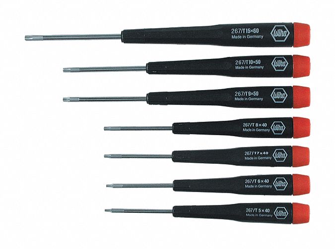 7 Piece Torx Precision Screwdr