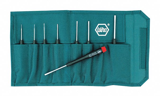 Precision Slotted 8Pc Set 1.0-4.0Mm