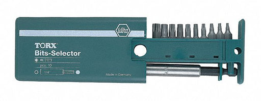 10 Pc Tamper Resistant Torx Bit Set With