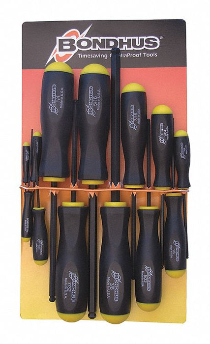 Set 13 Ball End Screwdrivers