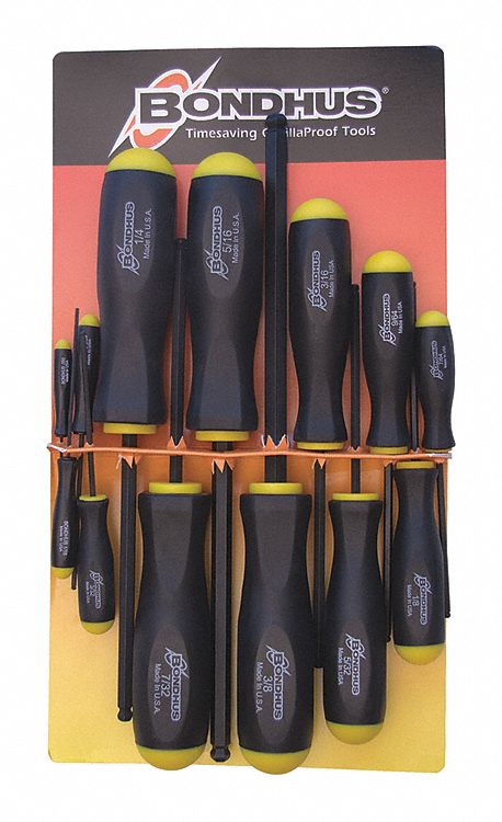 Set 13 Ball End Screwdrivers