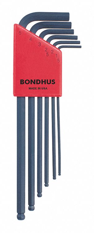 Set 6 Ball End L-Wrenches