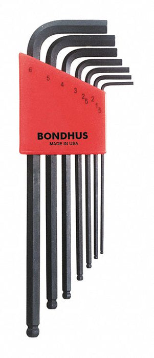 Set 7 Ball End L-Wrenches