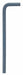 Hex L-Wrench - Long 1In