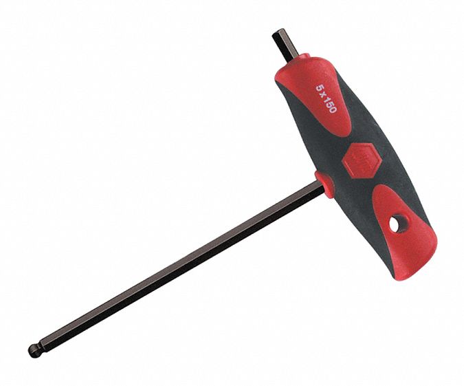 5.0Mm Comfortgrip T-Handle Ball End Hex