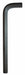 Hex L-Wrench - Long 22Mm