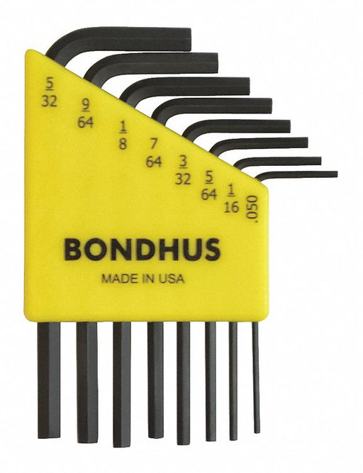 Set 8 Hex L-Wrenches - Short
