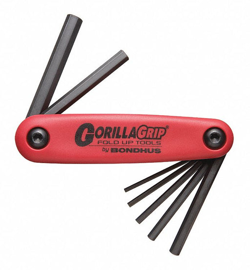 Set 7 Hex Gorillagrip Fold-Up Tools