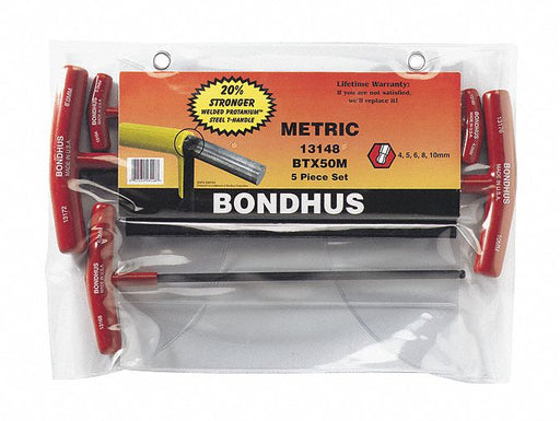 Set 5 Ball End Graduated Len T-Handles