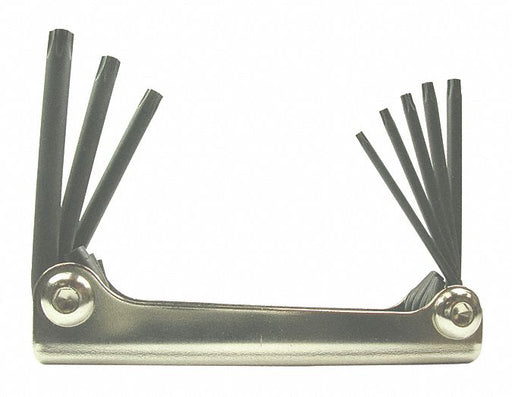 Set 8 Star Metal Handle Fold-Up Tools