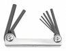 Set 7 Hex Metal Handle Fold-Up Tools
