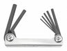 Set 7 Hex Metal Handle Fold-Up Tools