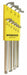 Set 10 Plated Stubby Ball End L-Wrenches
