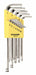 Set 13 Plated Ball End L-Wrenches- Long