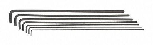 Set 7 Hex L-Wrenches 12 Long