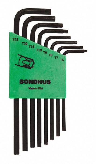 Set 8 Star L-Wrenches- Long Arm