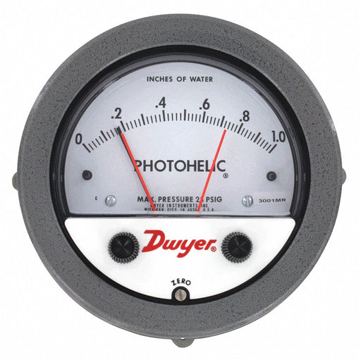 Photohelic Switch Diaphragm Sensor