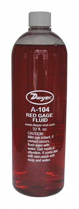 1 Qt Bottle Red Gauge Oil