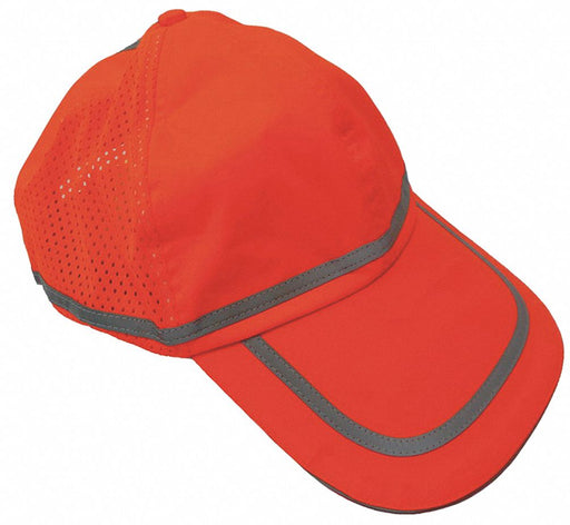 Baseball Cap Polyester Hi-Vis Orange