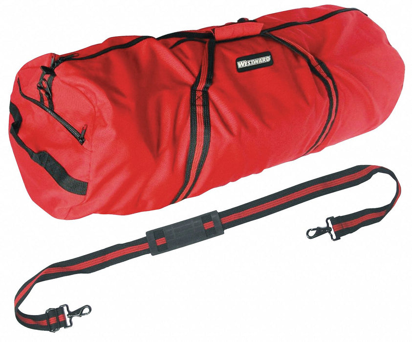 Duffel Bag 36x15x15In 600D Polyester Red