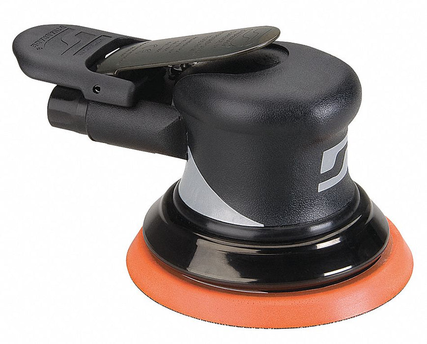 Air Orbital Sander 5 in Disc Dia Palm