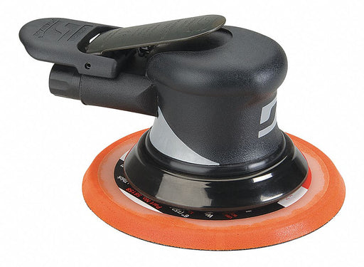 Air Orbital Sander 6 in Disc Dia Palm
