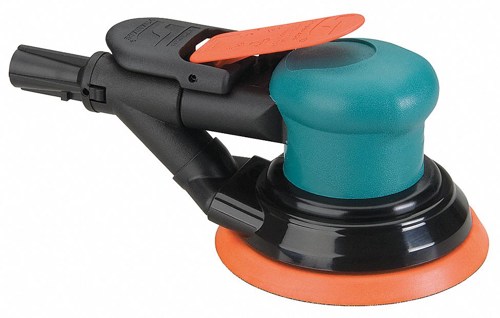 Air Orbital Sander 5 in Disc Dia Palm