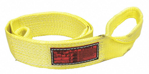 M5297 Web Sling Flat Eye 6 ft L 12300 lb Cap.