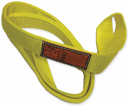 Web Sling Twisted Eye 6 ft L 3 200 lb