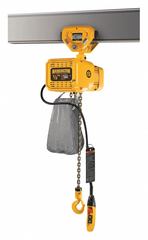 K8824 Elec. Chain Hoist w/Trolley 1000 lb.