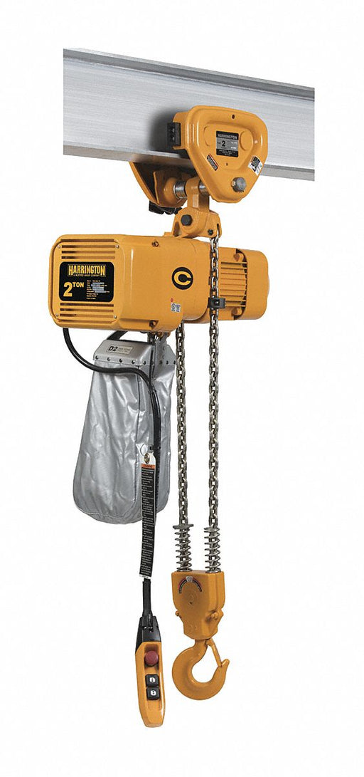 K8838 Elec. Chain Hoist w/Trolley 4000 lb.