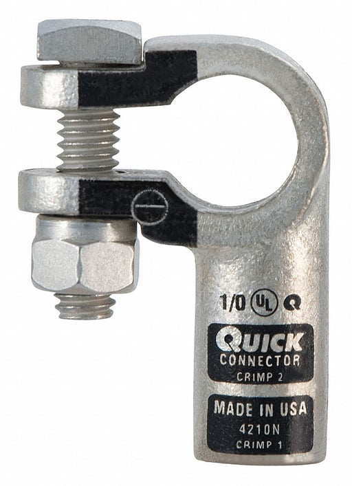 Battery Terminal Left Elbow Crimp