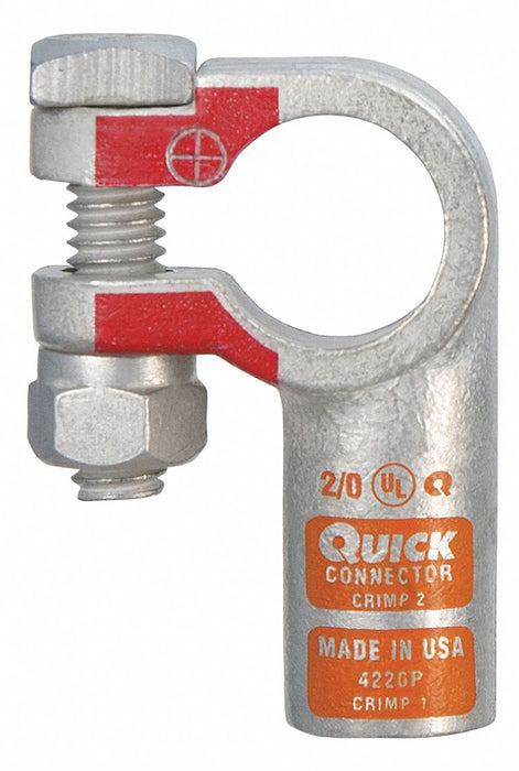 Battery Terminal Left Elbow Crimp