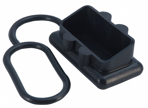 Battery Protective Cap Plug-In Black