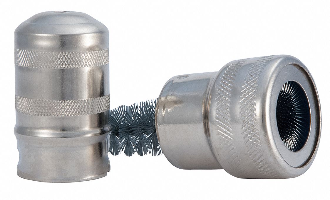 Terminal Brush 3 1/2 Nickel Plate Steel
