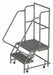 Rolling Ladder 2 Step Steel Serrated
