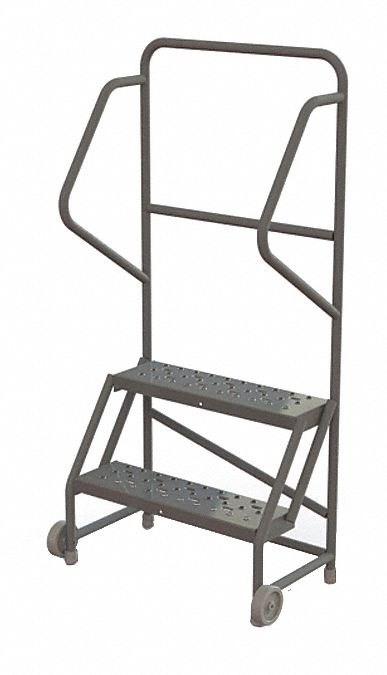 Tilt and Roll Ladder 2 Step Perforated