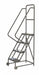 Tilt and Roll Ladder 4 Step Perforated