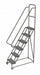 Tilt and Roll Ladder 6 Step Perforated