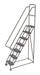 Tilt and Roll Ladder 7 Step Perforated